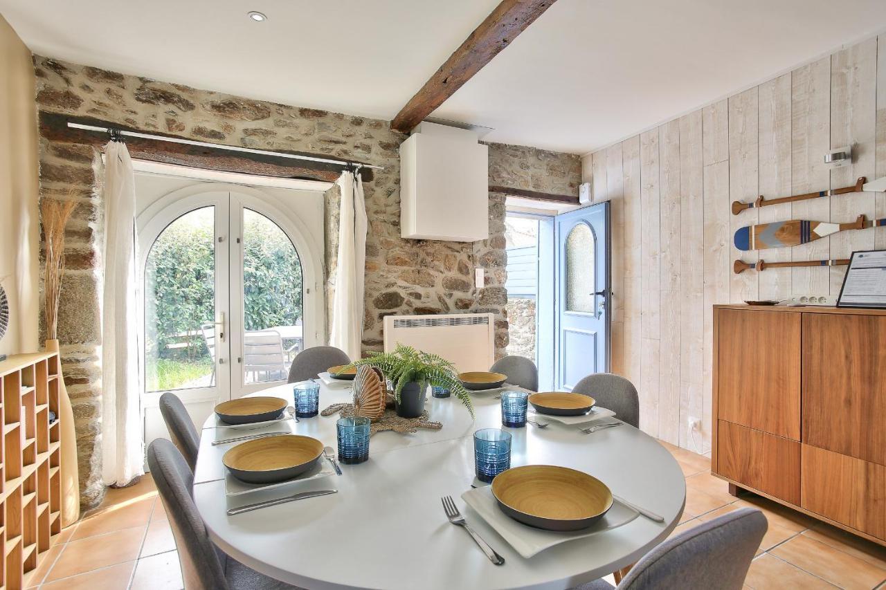 600M Plage Saint-Suliac- Maison Bretonne Pour 4 Exterior photo
